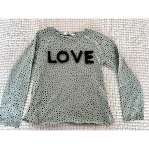 H&M Mint Love Top